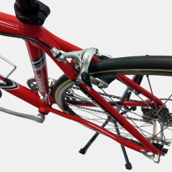 Vélo de course Cilo mirage aluminium rouge d'occasion (3x9v), marché des étalagistes de la Riponne à 1005 Lausanne Vaud