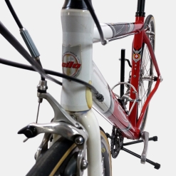 Vélo de course Cilo mirage aluminium rouge d'occasion (3x9v), marché des étalagistes de la Riponne à 1005 Lausanne Vaud