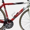 Vélo de course Cilo mirage aluminium rouge d'occasion (3x9v), marché des étalagistes de la Riponne à 1005 Lausanne Vaud