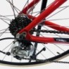Vélo de course Cilo mirage aluminium rouge d'occasion (3x9v), marché des étalagistes de la Riponne à 1005 Lausanne Vaud