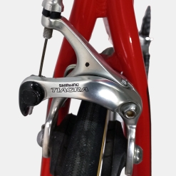Vélo de course Cilo mirage aluminium rouge d'occasion (3x9v), marché des étalagistes de la Riponne à 1005 Lausanne Vaud