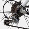 Vélo de course Trek alpha aluminium blanc d'occasion (3x10v), marché des étalagistes de la Riponne à 1005 Lausanne Vaud