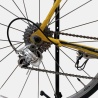 Vélo de course Basso acier jaune d'occasion (2x8v), marché des étalagistes de la Riponne à 1005 Lausanne Vaud
