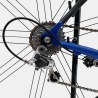 Vélo de course Battaglin aluminium rouge et bleu d'occasion (2x10v), marché des étalagistes de la Riponne à 1005 Lausanne Vaud