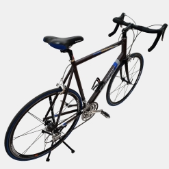 Vélo de course Canyon aluminium noir d'occasion (3x7v), marché des étalagistes de la Riponne à 1005 Lausanne Vaud Romandie