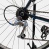 Vélo de course Cilo challenger aluminium turquoise d'occasion (3x6v), marché des étalagistes de la Riponne à 1005 Lausanne Vaud