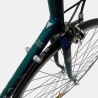 Vélo de course Cilo challenger aluminium turquoise d'occasion (3x6v), marché des étalagistes de la Riponne à 1005 Lausanne Vaud