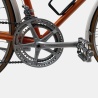 Vélo de course Cilo vintage acier orange d'occasion (2x5v), marché des étalagistes de la Riponne à 1005 Lausanne Vaud