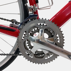 Vélo de course Cilo comp aluminium rouge d'occasion (3x8v), marché des étalagistes de la Riponne à 1005 Lausanne Vaud