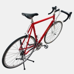 Vélo de course Cilo comp aluminium rouge d'occasion (3x8v), marché des étalagistes de la Riponne à 1005 Lausanne Vaud