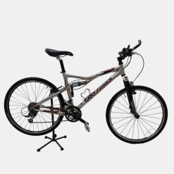 Vélo VTT Gary fisher Sugar 4 aluminium gris d'occasion (3x9v), marché des étalagistes de la Riponne à 1005 Lausanne Vaud