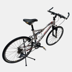 Vélo VTT Gary fisher Sugar 4 aluminium gris d'occasion (3x9v), marché des étalagistes de la Riponne à 1005 Lausanne Vaud