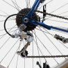 Vélo Gitane acier bleu d'occasion (3x6v), marché des étalagistes de la Riponne à 1005 Lausanne Vaud