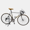 Vélo Gitane acier gris jaune d'occasion (2x4v), marché des étalagistes de la Riponne à 1005 Lausanne Vaud