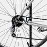 Vélo Gitane acier gris jaune d'occasion (2x4v), marché des étalagistes de la Riponne à 1005 Lausanne Vaud