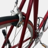 Vélo de course Scott afd aluminium bordeaux d'occasion (3x8v), marché des étalagistes de la Riponne à 1005 Lausanne Vaud