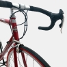 Vélo de course Scott afd aluminium bordeaux d'occasion (3x8v), marché des étalagistes de la Riponne à 1005 Lausanne Vaud
