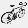 Vélo VTT Scott aluminium gris d'occasion (3x8v), marché des étalagistes de la Riponne à 1005 Lausanne Vaud