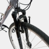 Vélo VTT Scott aluminium gris d'occasion (3x8v), marché des étalagistes de la Riponne à 1005 Lausanne Vaud