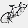 Vélo de course Scott afd 302 acier violet foncé d'occasion (2x6v), marché des étalagistes de la Riponne à 1005 Lausanne Vaud