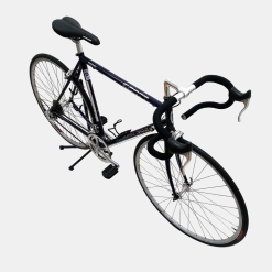 Vélo de course Scott afd 302 acier violet foncé d'occasion (2x6v), marché des étalagistes de la Riponne à 1005 Lausanne Vaud