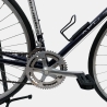 Vélo de course Scott afd 302 acier violet foncé d'occasion (2x6v), marché des étalagistes de la Riponne à 1005 Lausanne Vaud