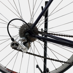 Vélo de course Scott afd 302 acier violet foncé d'occasion (2x6v), marché des étalagistes de la Riponne à 1005 Lausanne Vaud