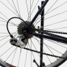 Vélo de course Scott afd 302 acier violet foncé d'occasion (2x6v), marché des étalagistes de la Riponne à 1005 Lausanne Vaud