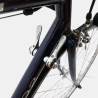 Vélo de course Scott afd 302 acier violet foncé d'occasion (2x6v), marché des étalagistes de la Riponne à 1005 Lausanne Vaud